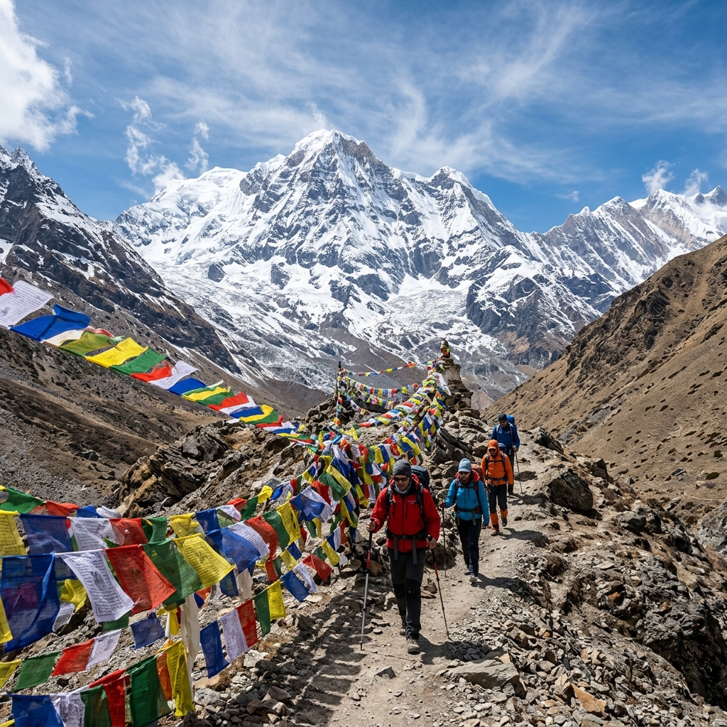 Annapurna Circuit Path